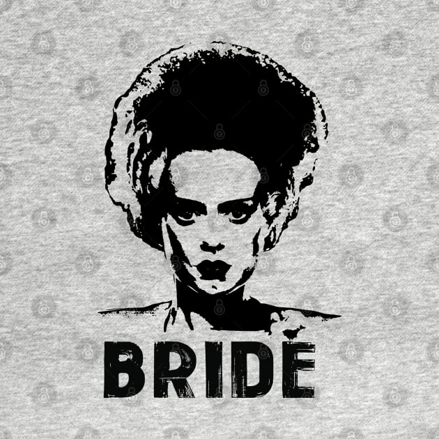 BRIDE OF FRANKENSTEIN - Bride groom couples tee by KERZILLA